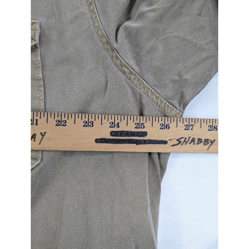 Levis Mens XL Jacket Shirt Barn Chore Shacket Brown Heavy Weight Long Sleeve‎ - Picture 9 of 10